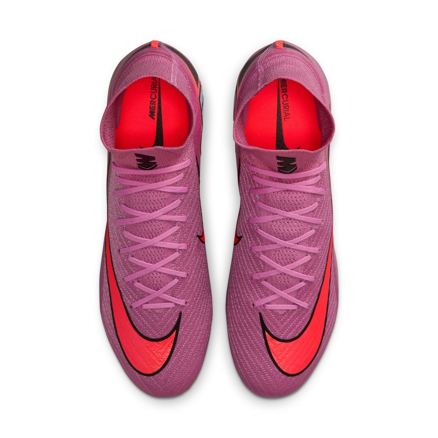 Nike Air Zoom Mercurial Superfly 10 Elite FG Firm Ground Soccer Cleat -Magic Flamingo/Black-Total Crimson