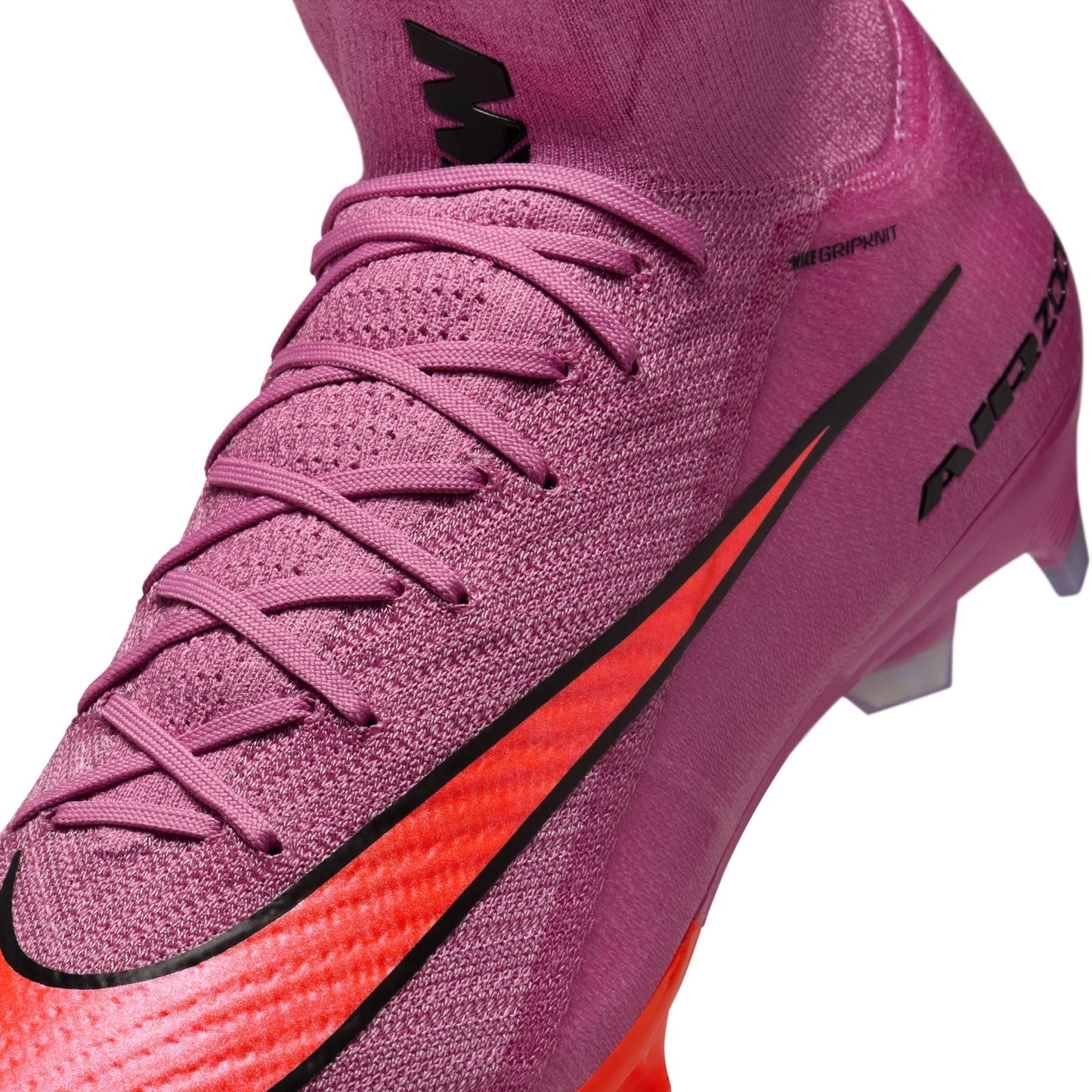 Nike Air Zoom Mercurial Superfly 10 Elite FG Firm Ground Soccer Cleat -Magic Flamingo/Black-Total Crimson