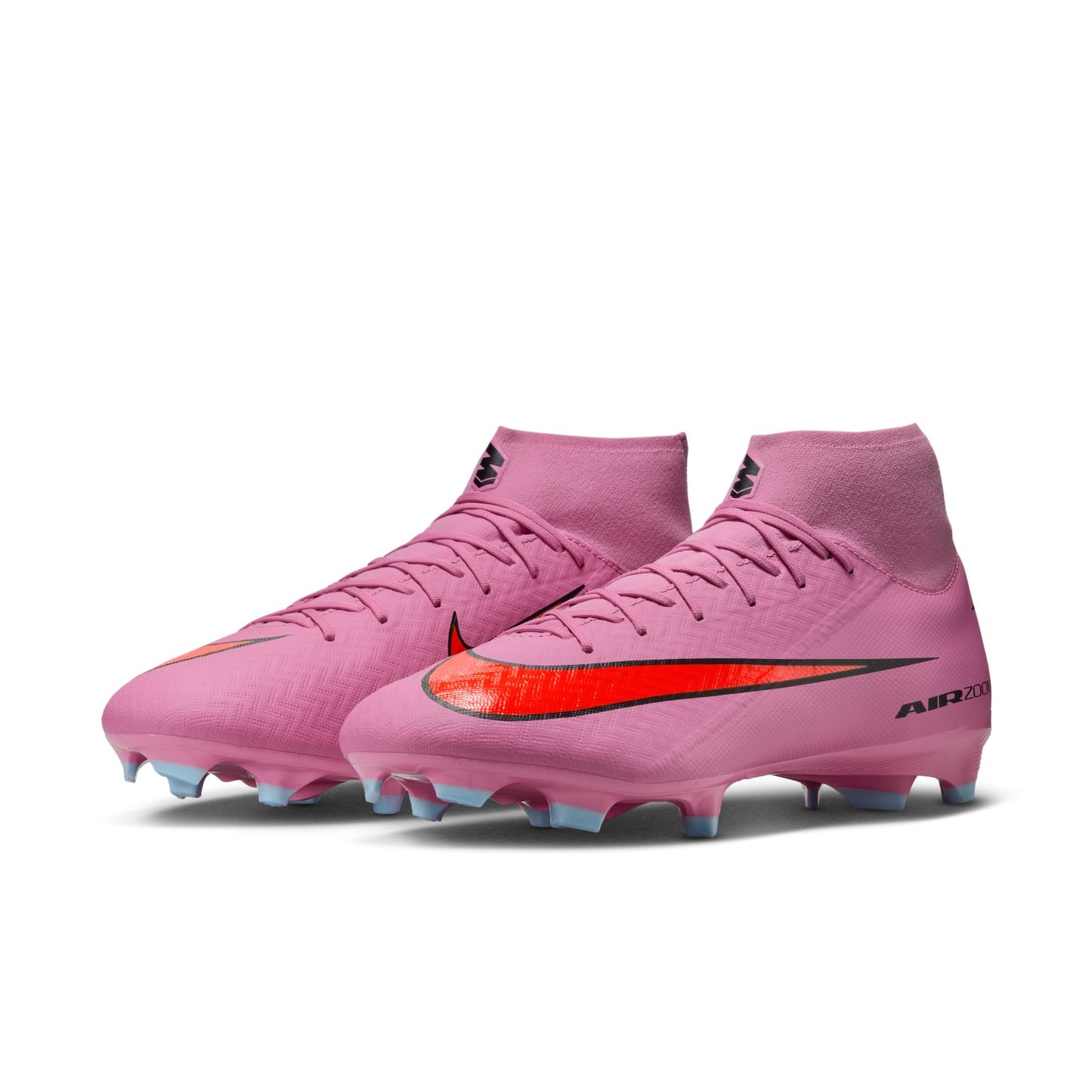Nike Air Zoom Mercurial Superfly 10 Academy FG Firm Soccer Shoes - Magic Flamingo/ Black Total Crimson