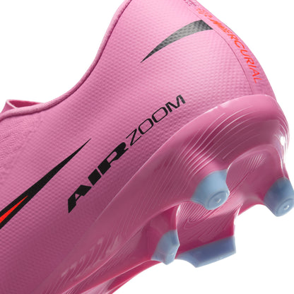 Nike Zoom Mercurial Vapor 16 Academy FG Firm Ground Soccer Cleats- Magic Flamingo/ Black Total Crimson