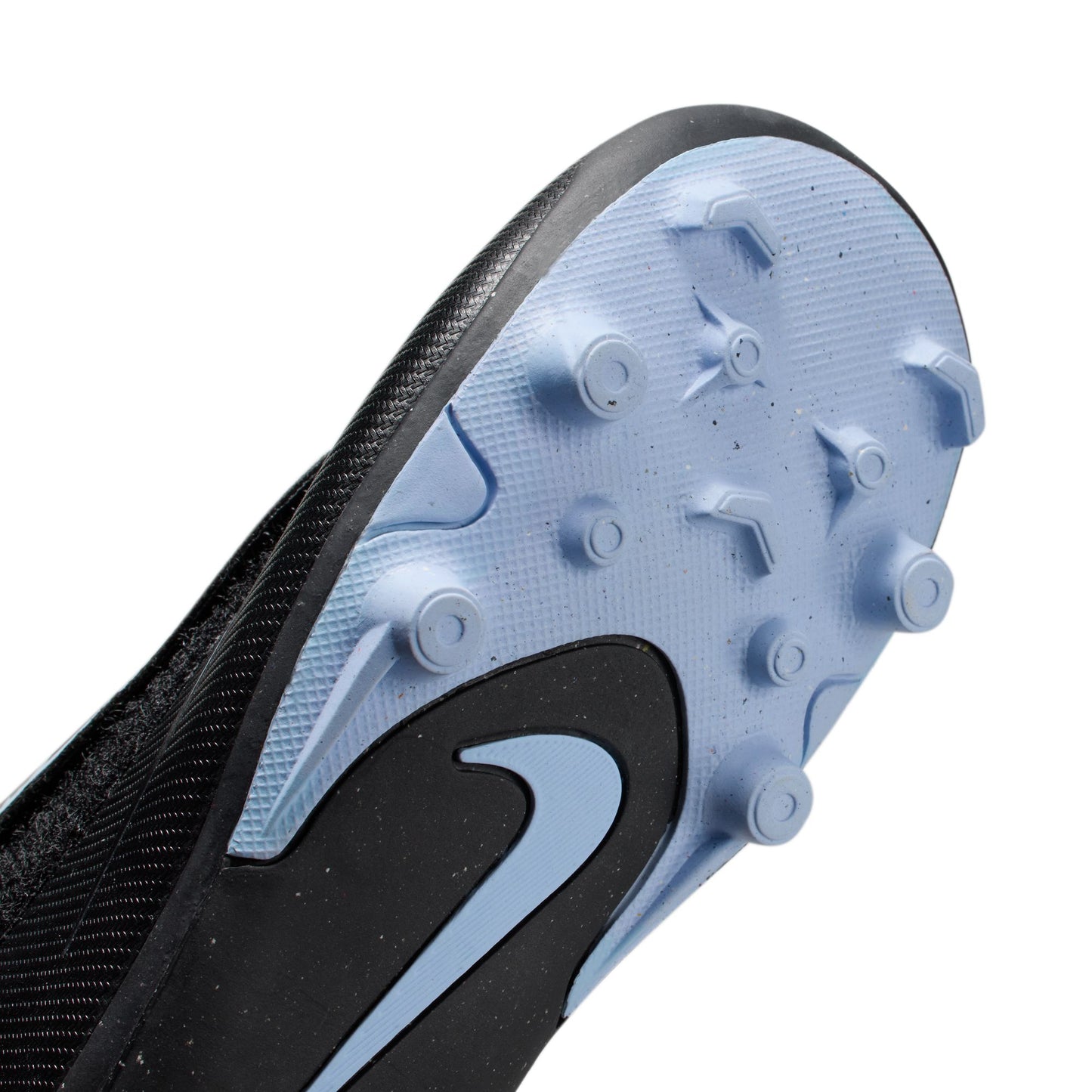 Nike Junior Mercurial Vapor 16 Club MG Multi Ground PS (V) Soccer Shoes- Black/Ice Blue
