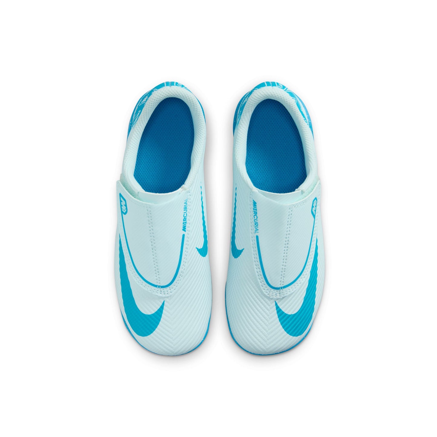 Nike Junior Mercurial Vapor 16 Club FG/MG Firm Ground/Multi Ground PS (V) Soccer Cleat - Glacier Blue/ Blue Orbit