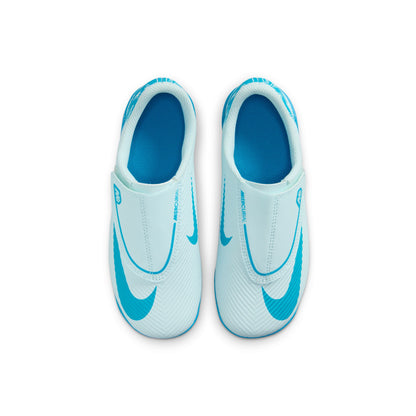 Nike Junior Mercurial Vapor 16 Club FG/MG Firm Ground/Multi Ground PS (V) Soccer Cleat - Glacier Blue/ Blue Orbit