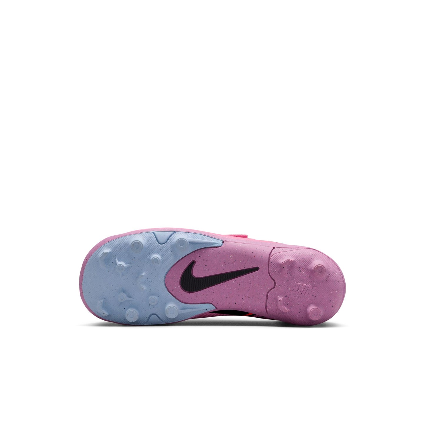 Nike Junior Mercurial Vapor 16 Club MG Multi Ground PS (V) Soccer Shoes- Magic Flamingo/Black-Total Crimson