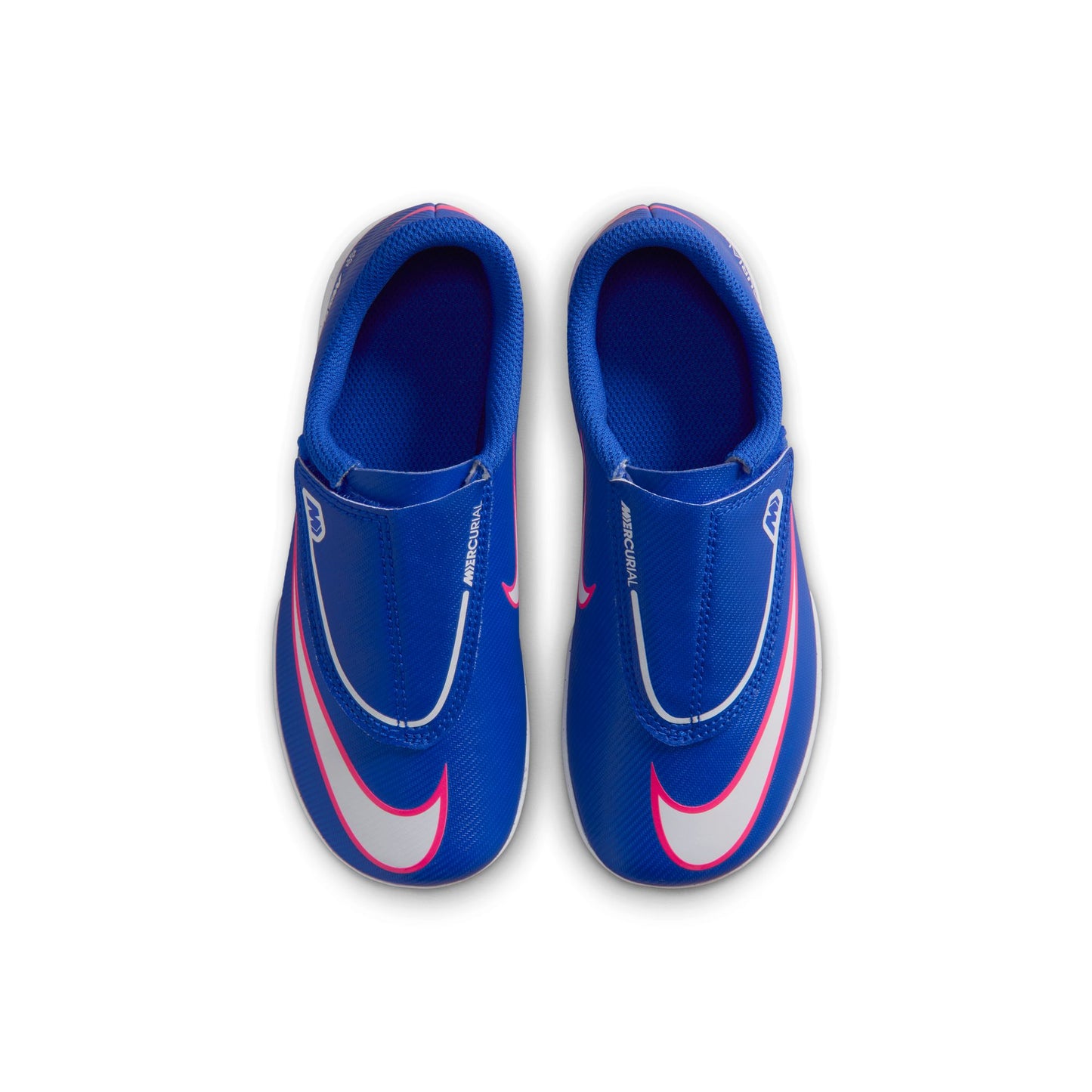 Nike Junior Mercurial Vapor 16 Club TF Turf PS (V) Soccer Shoes - Racer Blue/ White