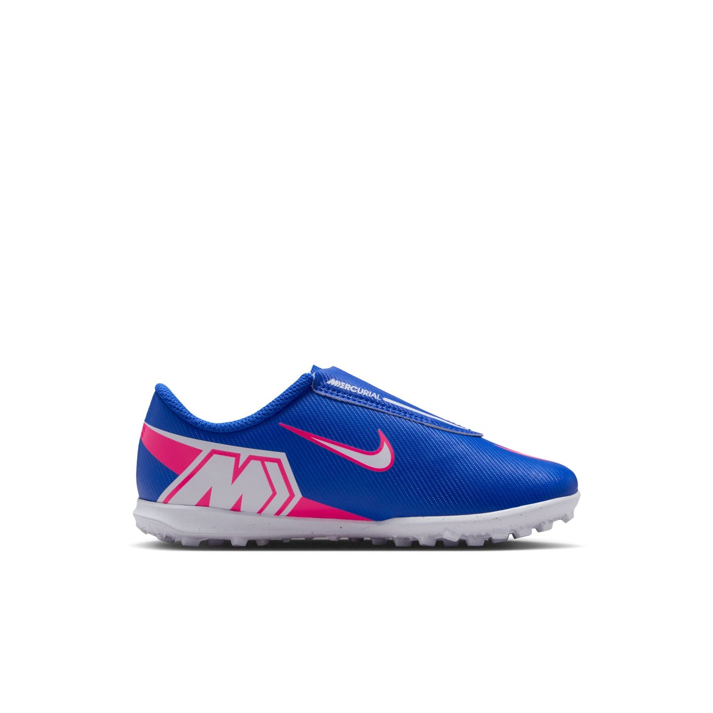 Nike Junior Mercurial Vapor 16 Club TF Turf PS (V) Soccer Shoes - Racer Blue/ White