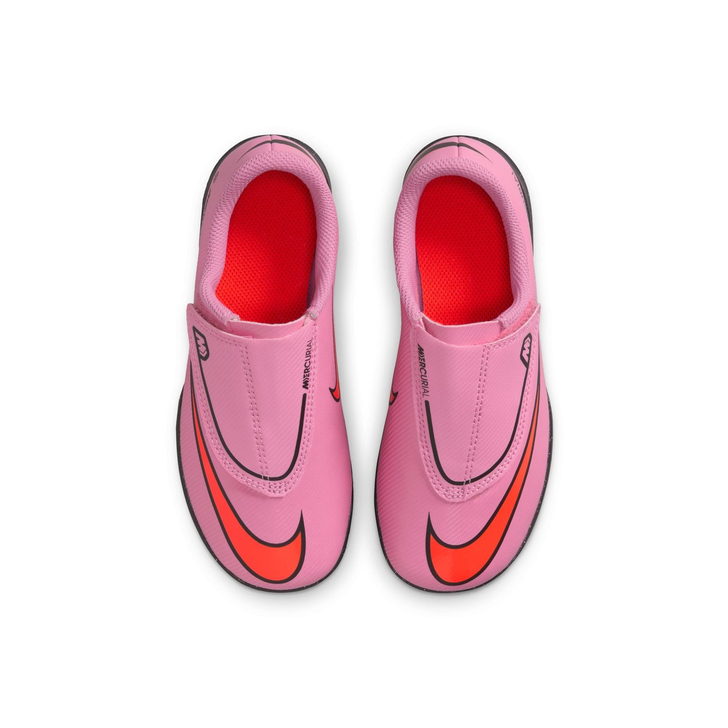 Nike Jr. Mercurial Vapor 16 TF Turf Soccer Shoes - Magic Flamingo/Black-Total Crimson