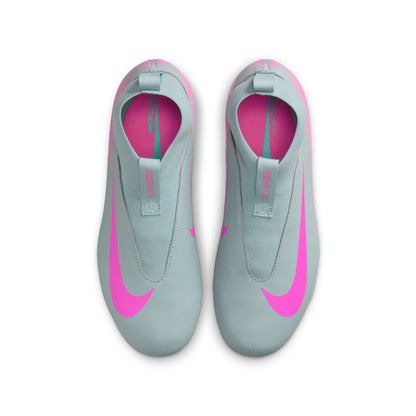 Nike Junior Zoom Superfly 10 Academy FG Firm Ground Shoes - Ocean Cube/ Pink Blast