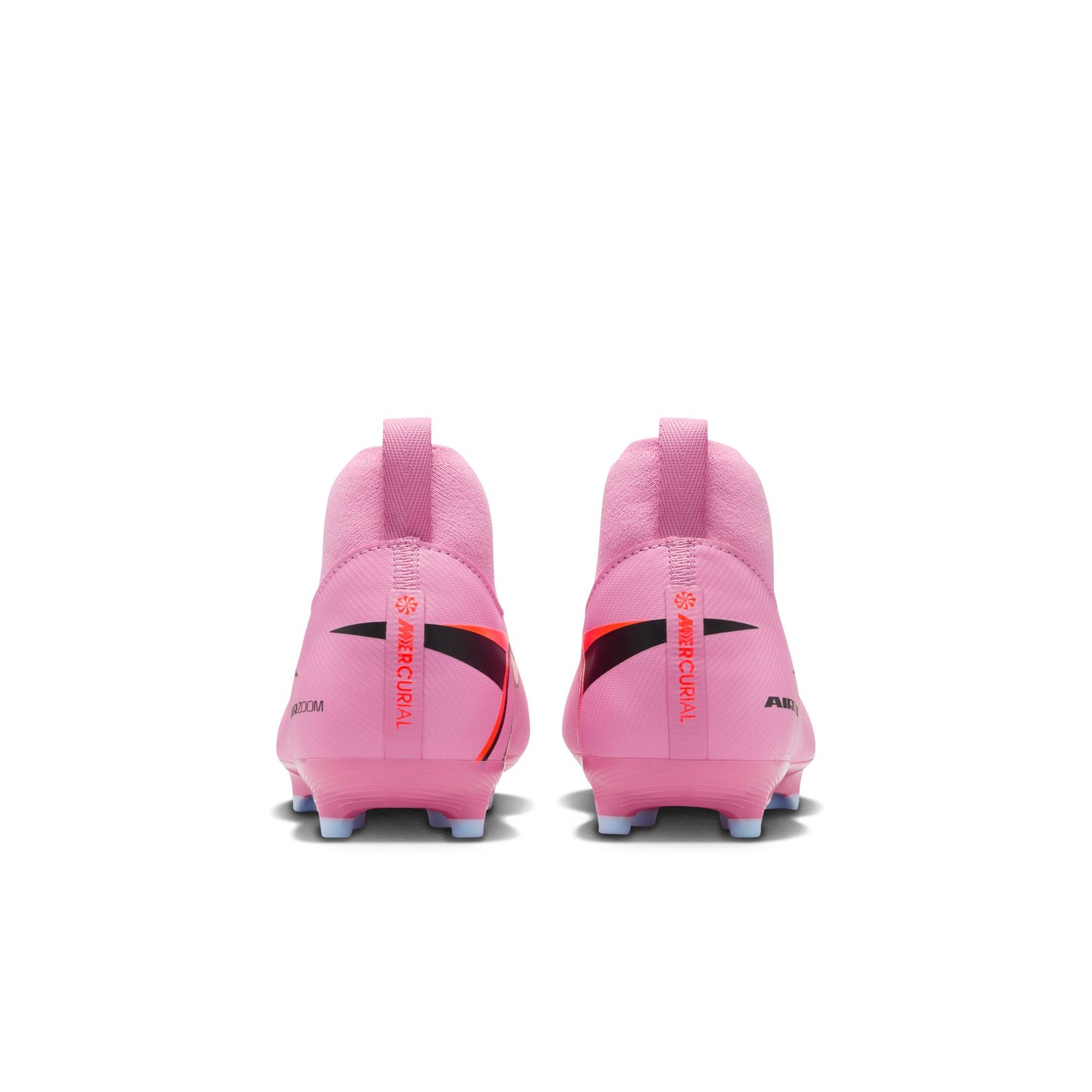 Nike Junior Superfly 10 Academy FG/MG Firm Ground/Multi Ground Soccer Cleats -Magic Flamingo/Black-Total Crimson