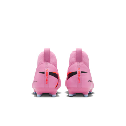 Nike Junior Superfly 10 Academy FG/MG Firm Ground/Multi Ground Soccer Cleats -Magic Flamingo/Black-Total Crimson