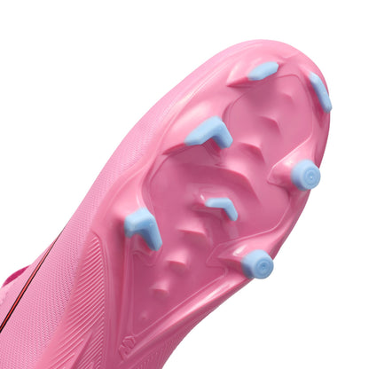 Nike Junior Superfly 10 Academy FG/MG Firm Ground/Multi Ground Soccer Cleats -Magic Flamingo/Black-Total Crimson