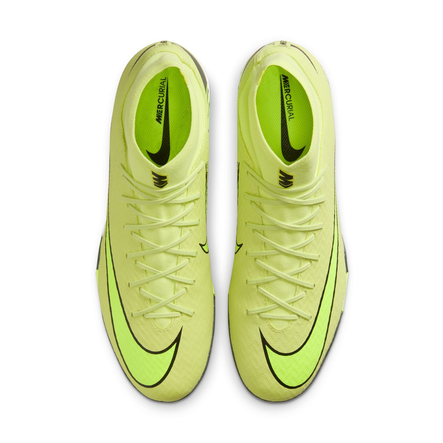 Nike Air Zoom Mercurial Superfly 10 Academy TF Turf Soccer Shoes - Limelight/Volt-Hyper Crimson