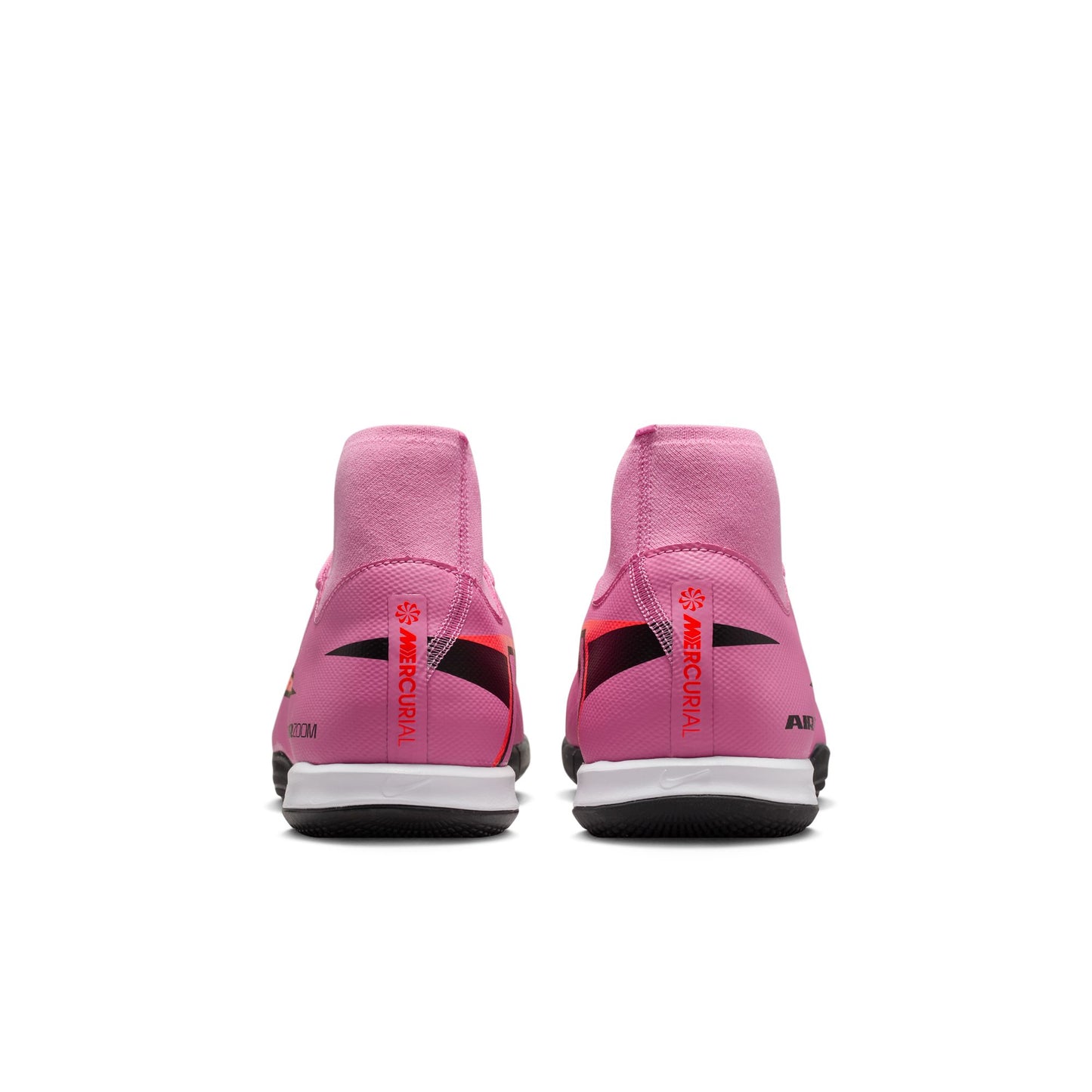 Nike Air Zoom Mercurial Superfly 10 Academy IC Indoor Soccer Shoes - Magic Flamingo/ Black Total Crimson