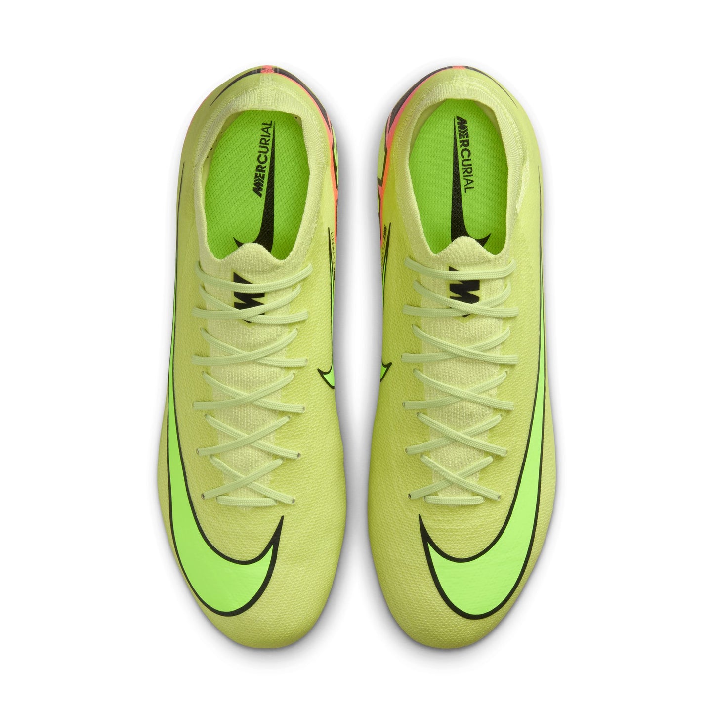 Nike Mercurial Vapor 16 Pro FG Firm Ground Soccer Cleat- Limelight/Volt-Hyper Crimson