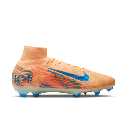 Nike Mercurial Superfly 10 Elite "Kylian Mbappé" FG Firm Ground Soccer Cleat- Melon Tint/Neo Turq-Igloo