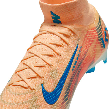 Nike Mercurial Superfly 10 Elite "Kylian Mbappé" FG Firm Ground Soccer Cleat- Melon Tint/Neo Turq-Igloo