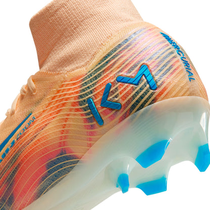 Nike Mercurial Superfly 10 Elite "Kylian Mbappé" FG Firm Ground Soccer Cleat- Melon Tint/Neo Turq-Igloo