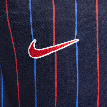 Youth Nike Replica USMNT Away Jersey 2025 - Obsidian / Challenge Red