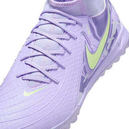 Nike Phantom Luna II Academy TF Turf Soccer Shoes NU1 - Purple Agate/ Barely Volt