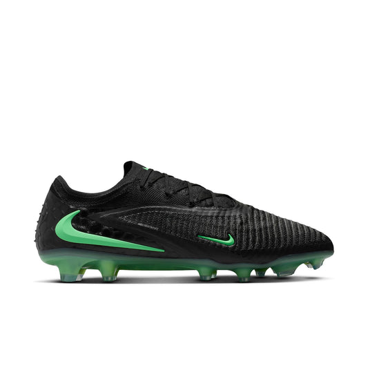 Nike Phantom 6 Low Elite FG Firm Ground Soccer Cleat - Black/ Illusion Green