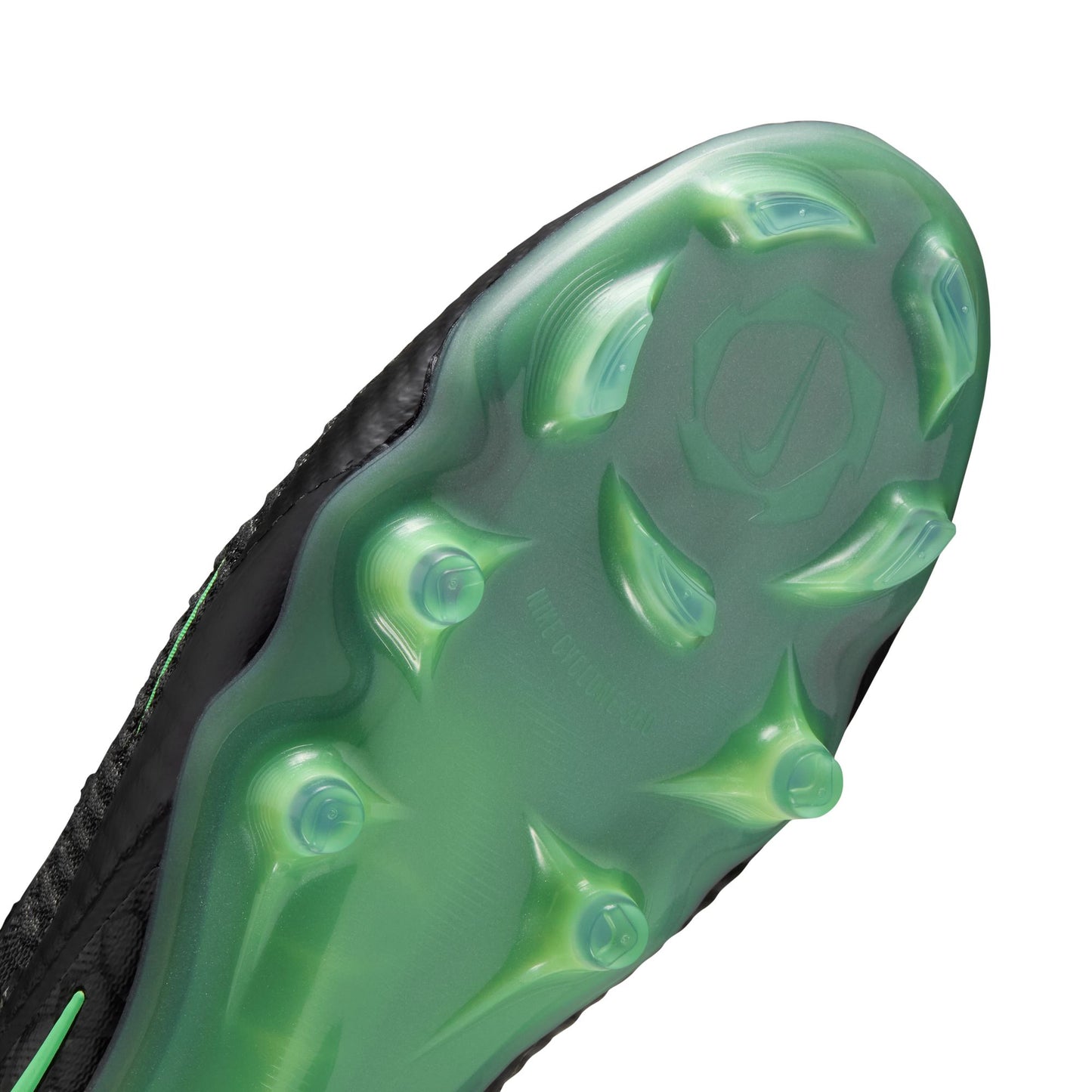 Nike Phantom 6 Low Elite FG Firm Ground Soccer Cleat - Black/ Illusion Green