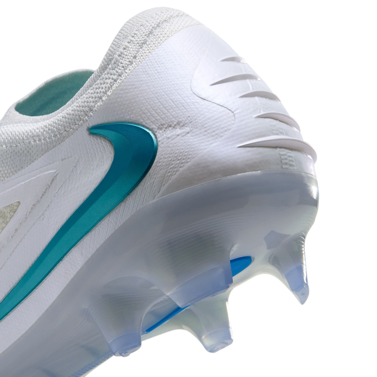 Nike Phantom 6 Low Elite FG Firm Ground Soccer Shoes - White/ Dusty Cactus/ White