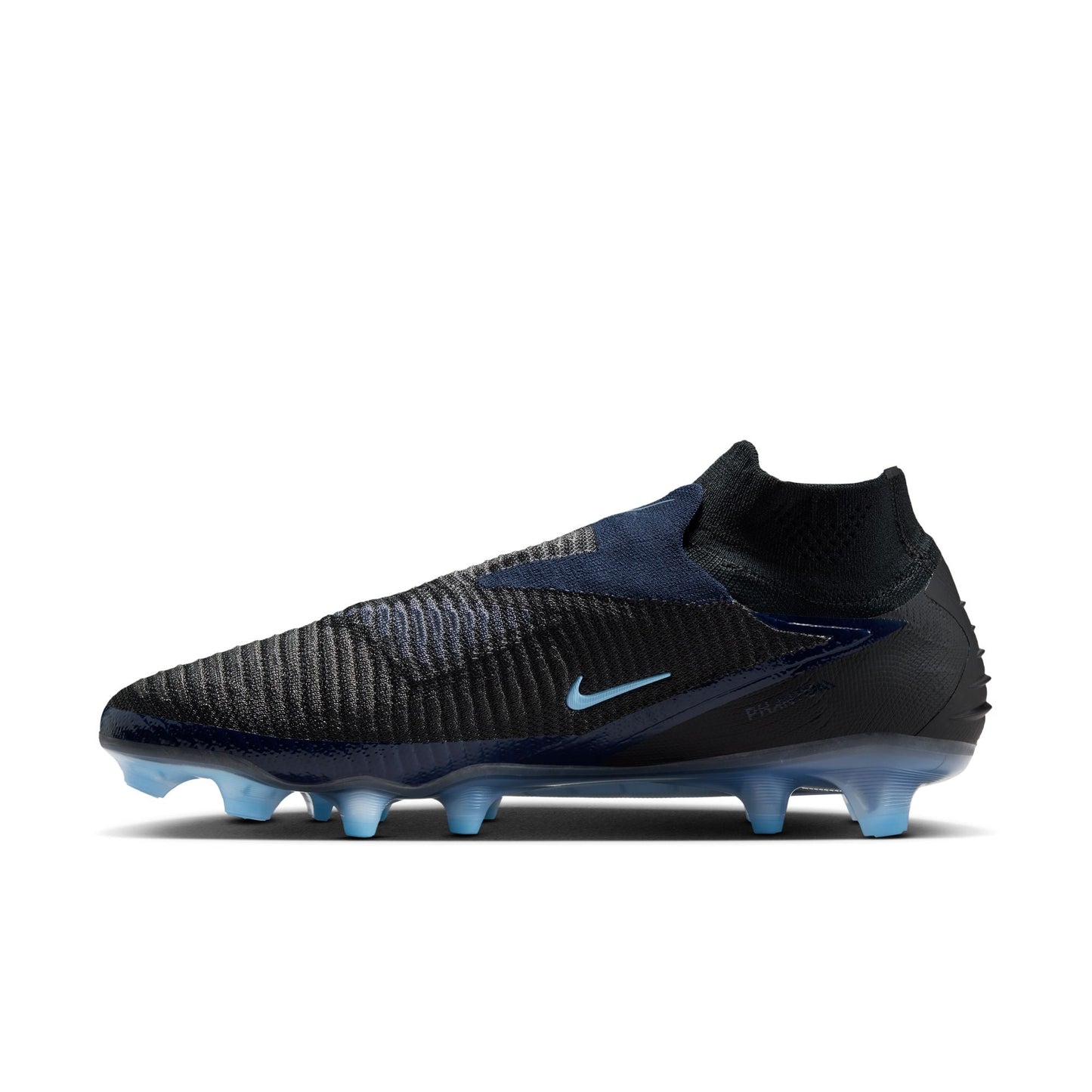 Nike Phantom 6 High Elite FG Firm Ground Soccer Cleats -Black/Black