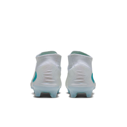 Nike United Phantom 6 High Elite FG Firm Ground Soccer Cleats - White/ Dusty Cactus/ White