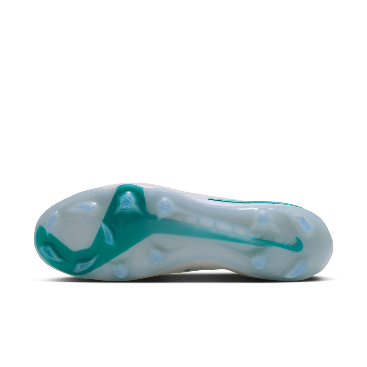 Nike United Phantom 6 High Elite FG Firm Ground Soccer Cleats - White/ Dusty Cactus/ White