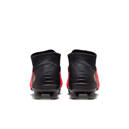Nike Phantom 6 High Elite FG Firm Ground Soccer Cleats - Bright Crimson/ Blur Black