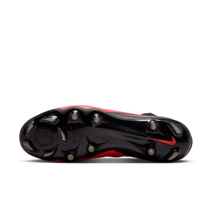 Nike Phantom 6 High Elite FG Firm Ground Soccer Cleats - Bright Crimson/ Blur Black