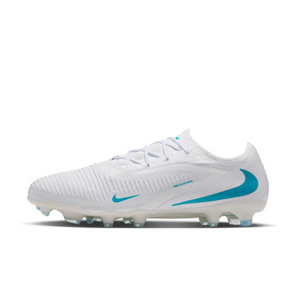 Nike Phantom 6 Low Pro FG Firm Ground Soccer Cleat - White/ Dusty Cactus/ White