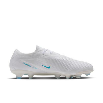 Nike Phantom 6 Low Pro FG Firm Ground Soccer Cleat - White/ Dusty Cactus/ White