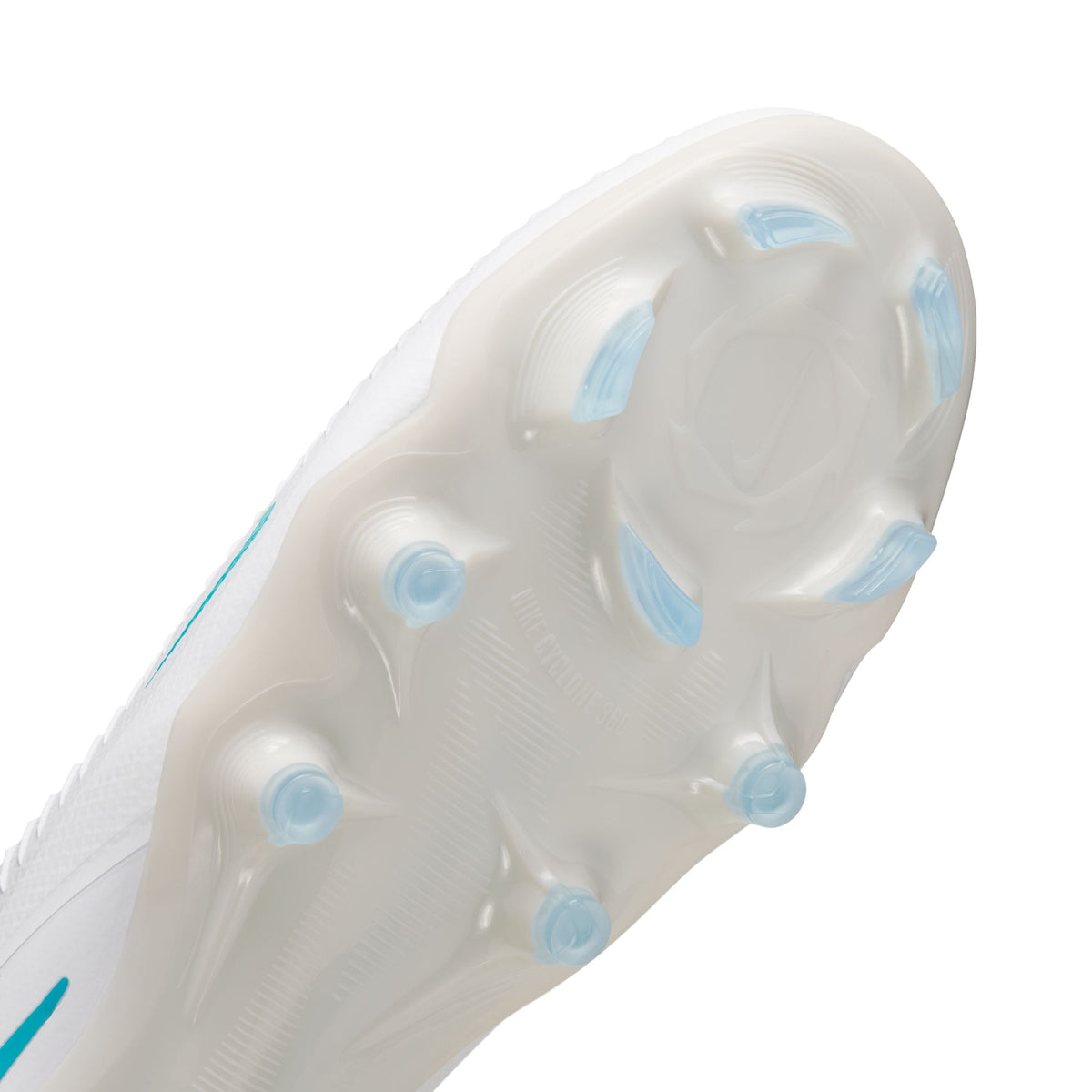Nike Phantom 6 Low Pro FG Firm Ground Soccer Cleat - White/ Dusty Cactus/ White