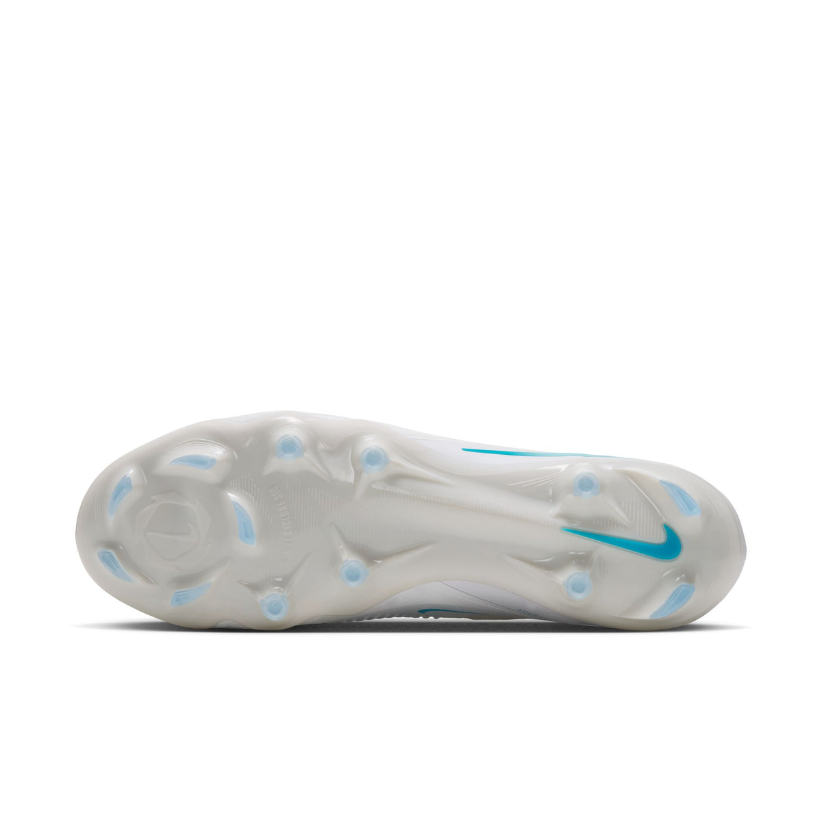 Nike Phantom 6 Low Pro FG Firm Ground Soccer Cleat - White/ Dusty Cactus/ White