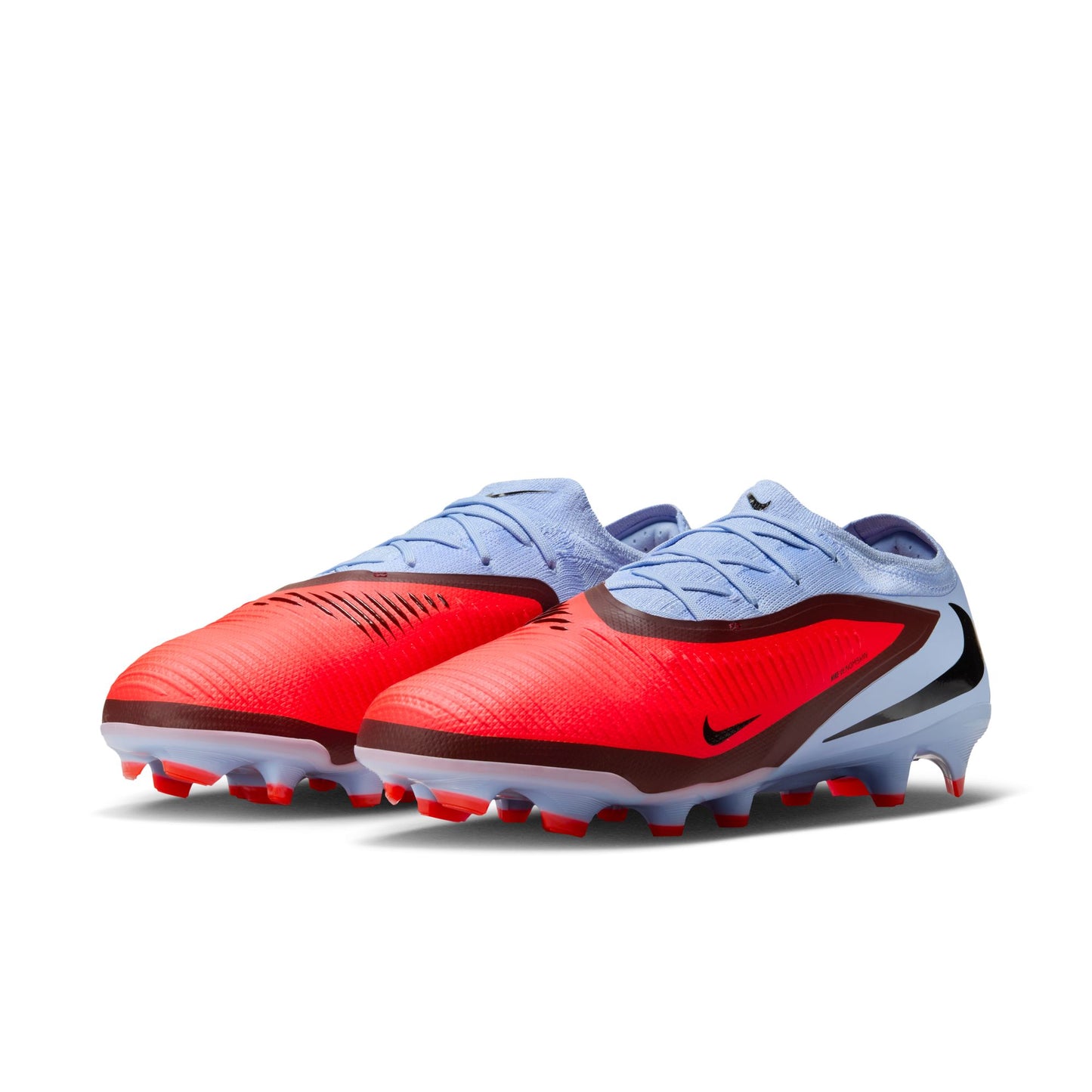 Nike Phantom 6 Low Pro FG Firm-Ground Soccer Cleats -Royal Tint/Bright Crimson