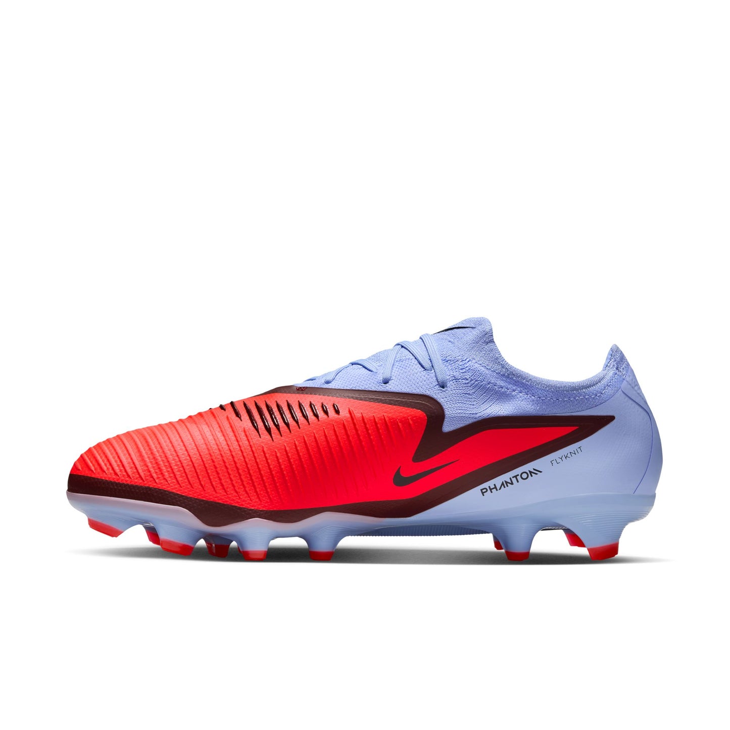 Nike Phantom 6 Low Pro FG Firm-Ground Soccer Cleats -Royal Tint/Bright Crimson