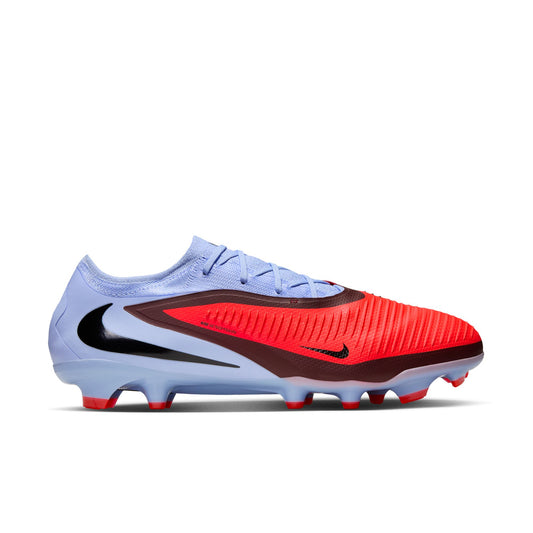Nike Phantom 6 Low Pro FG Firm-Ground Soccer Cleats -Royal Tint/Bright Crimson