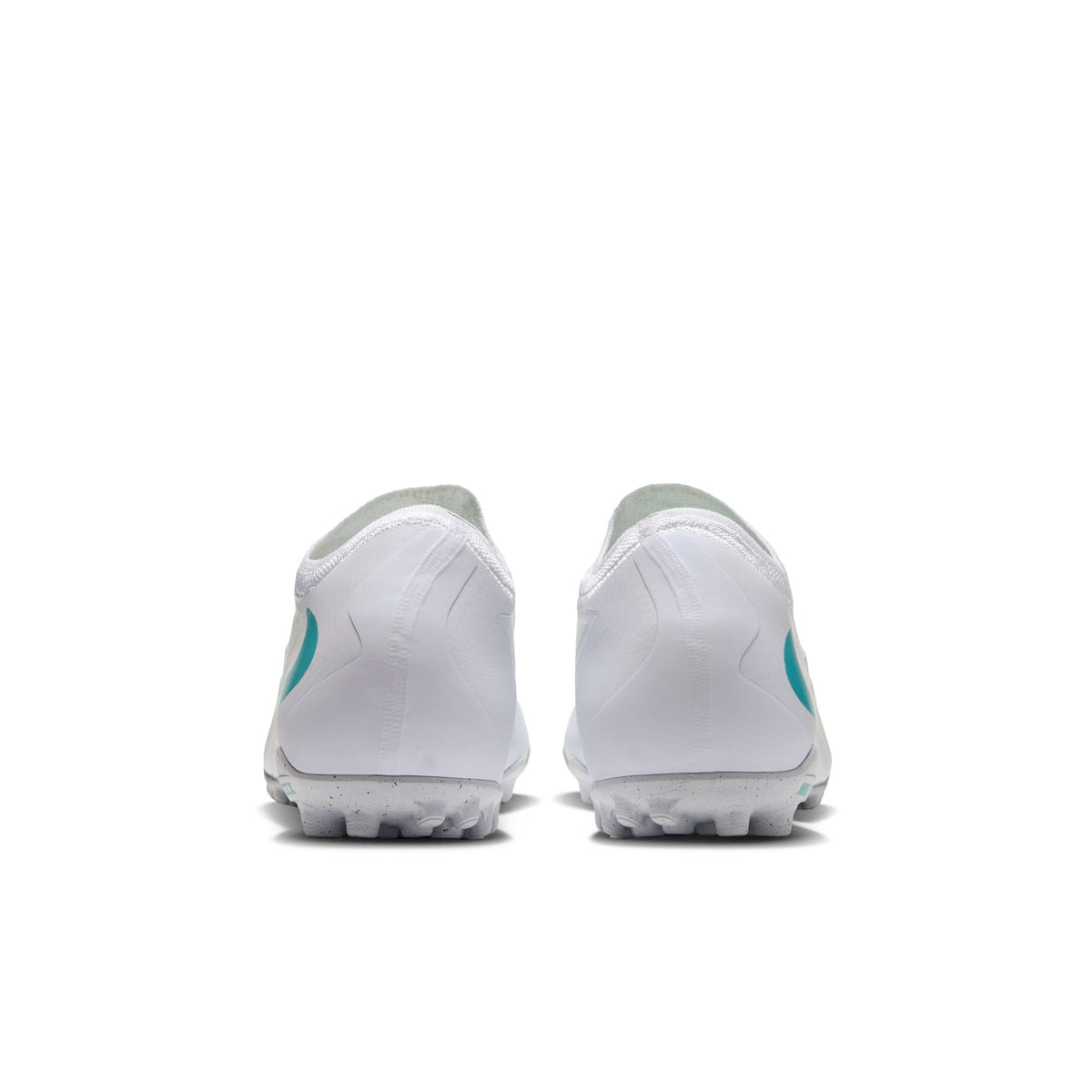Nike React Phantom 6 Low Pro TF Turf Soccer Shoes - White/ Dusty Cactus/ White