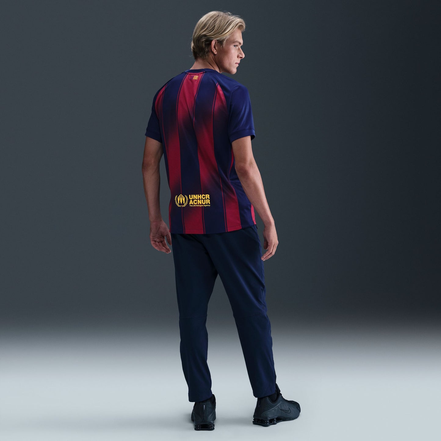 Men's FC Barcelona 2025/26 Stadium Home Replica