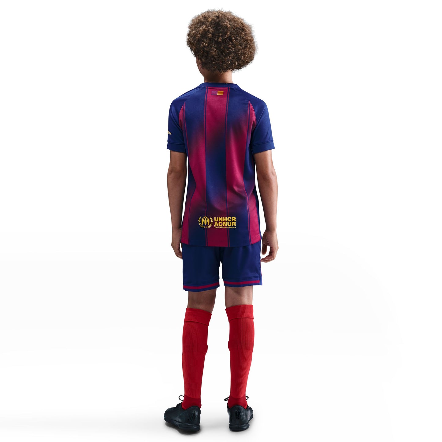 Youth Nike Replica Barcelona Home Jersey 2025/2026