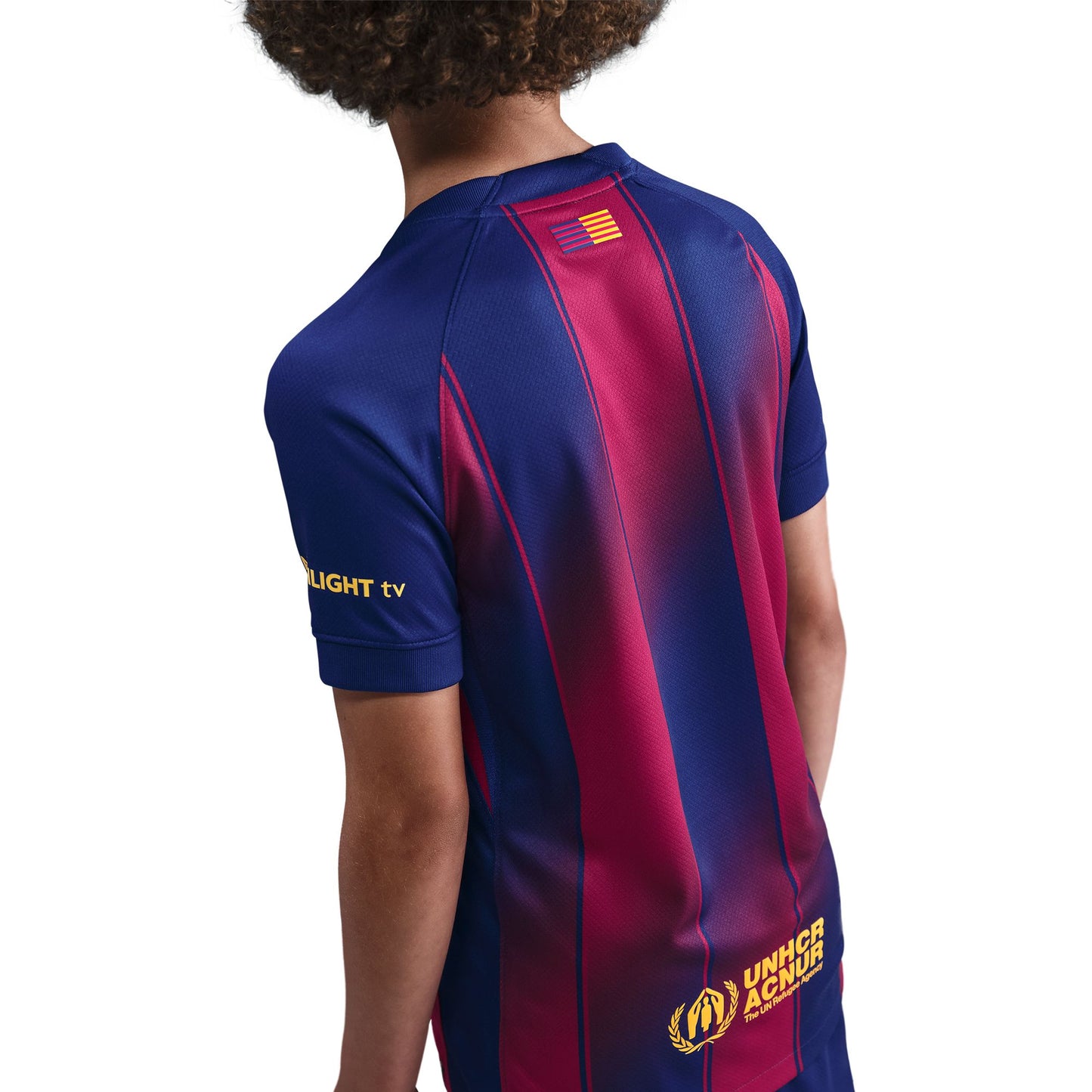 Youth Nike Replica Barcelona Home Jersey 2025/2026