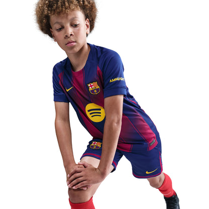 Youth Nike Replica Barcelona Home Jersey 2025/2026