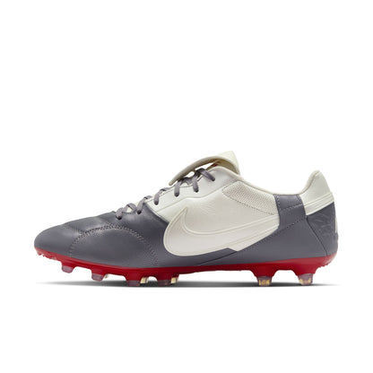 Nike Premier III FG Firm Ground Soccer Cleat -  LT Graphite/ MTLC Summit White/ Varsity Red