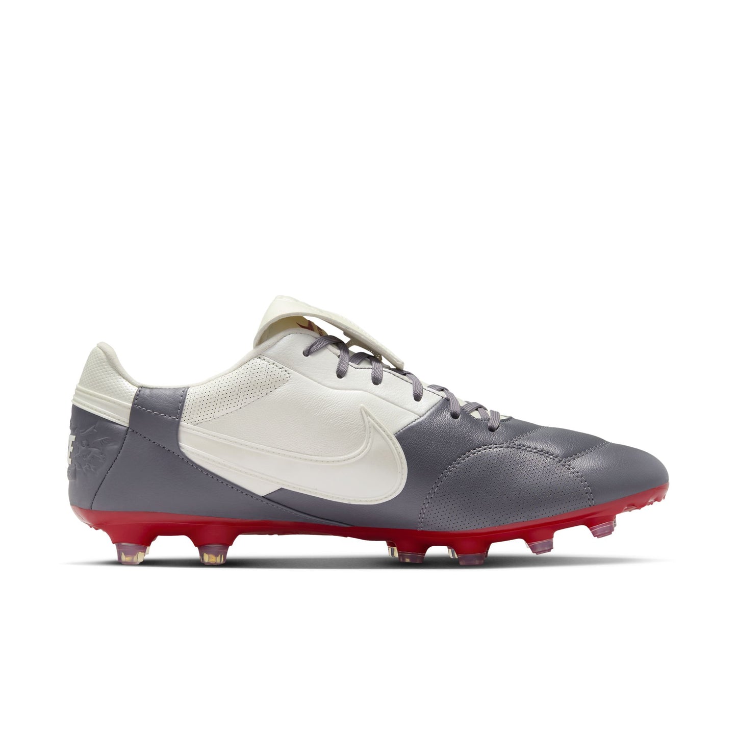 Nike Premier III FG Firm Ground Soccer Cleat -  LT Graphite/ MTLC Summit White/ Varsity Red