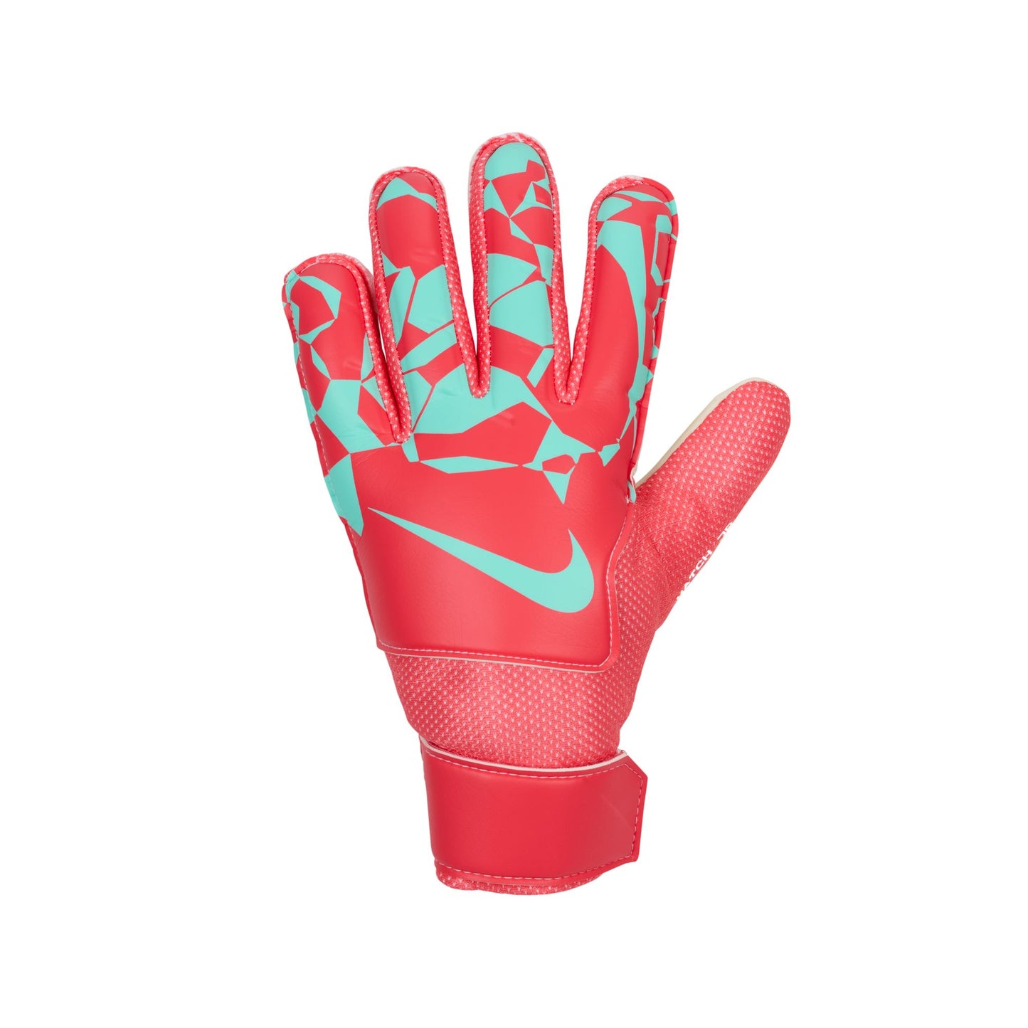 Nike Match Junior Jr. Gloves - Ember Glow/Aurora Green