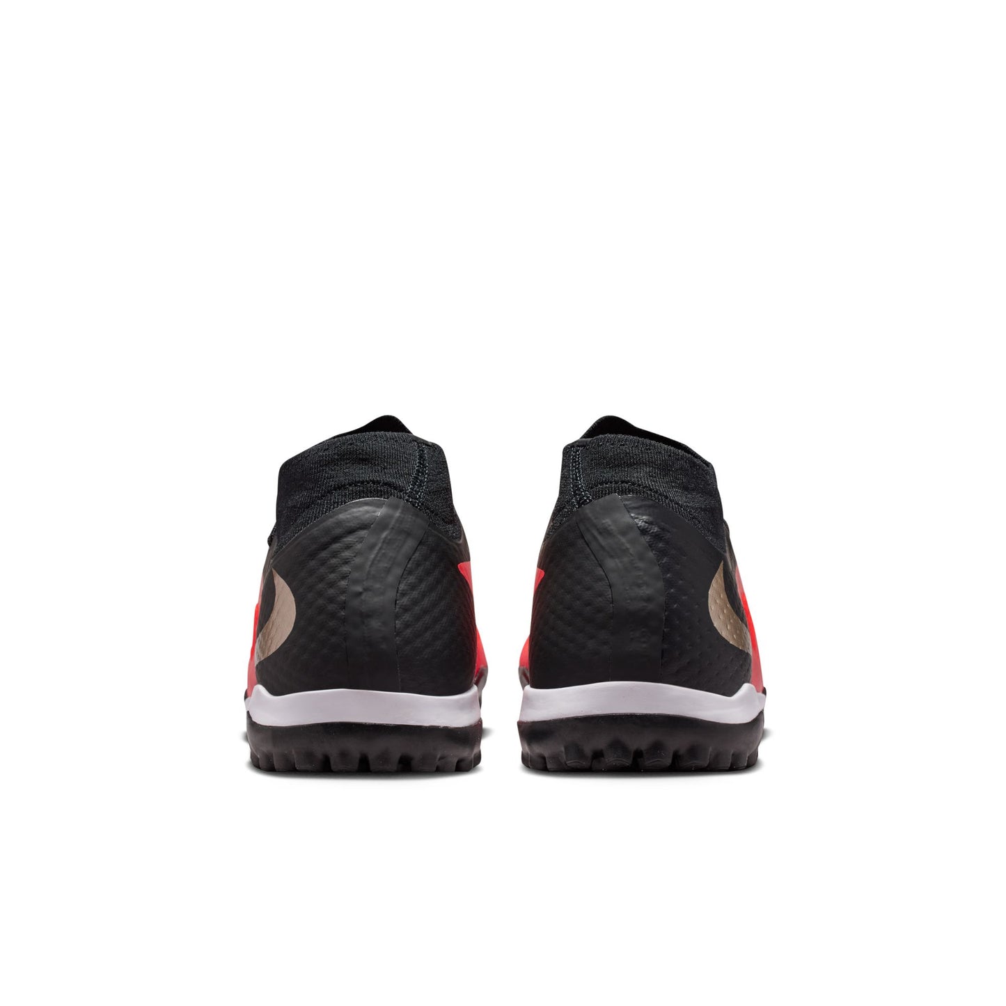Nike Phantom 6 High Academy TF Turf Soccer Shoes - Bright Crimson/ Blue Black