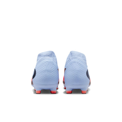 Nike Phantom 6 360 High Academy DF FG Firm Ground Soccer Cleats - Royal Tint/ Bright Crimson