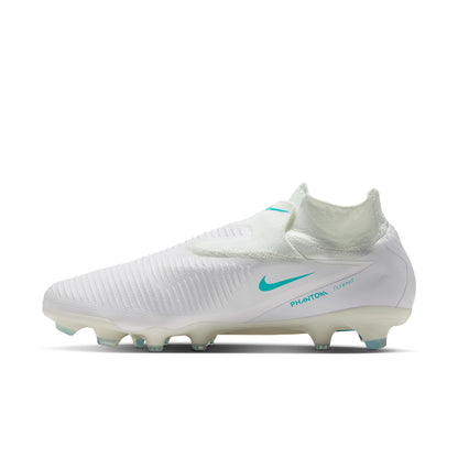 Nike Phantom 6 High Pro FG Firm Ground Soccer Cleat - White/ Dusty Cactus/ White