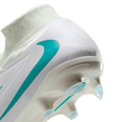 Nike Phantom 6 High Pro FG Firm Ground Soccer Cleat - White/ Dusty Cactus/ White